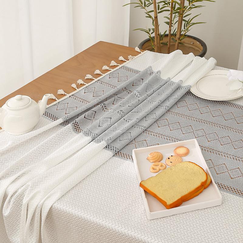Tablecloth French Thickened Jacquard Lace Tablecloth Rectangular Household Dining Table Fabric Tablecloth