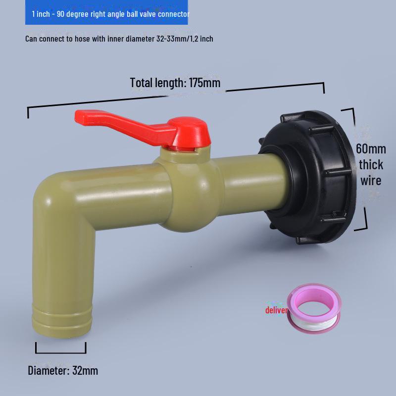 IBC Fatventilforlengelse og Konverteringssett
