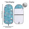 Universal Ocean Seat Towel Protector for Car Front Seats - Ideal for Gym & Exercise, All-Season Use