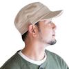 [Nakota] Corduroy Cotton Rib Work Cap Beige (Free Size: 59cm/61cm)