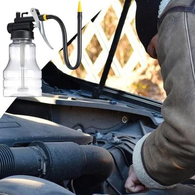 High Pressure Oiler Transparent Oiler Lubrication Oil Can Manual Oiling Bottle Transparent 250ml Oiler Oil Spray Can For Bikes