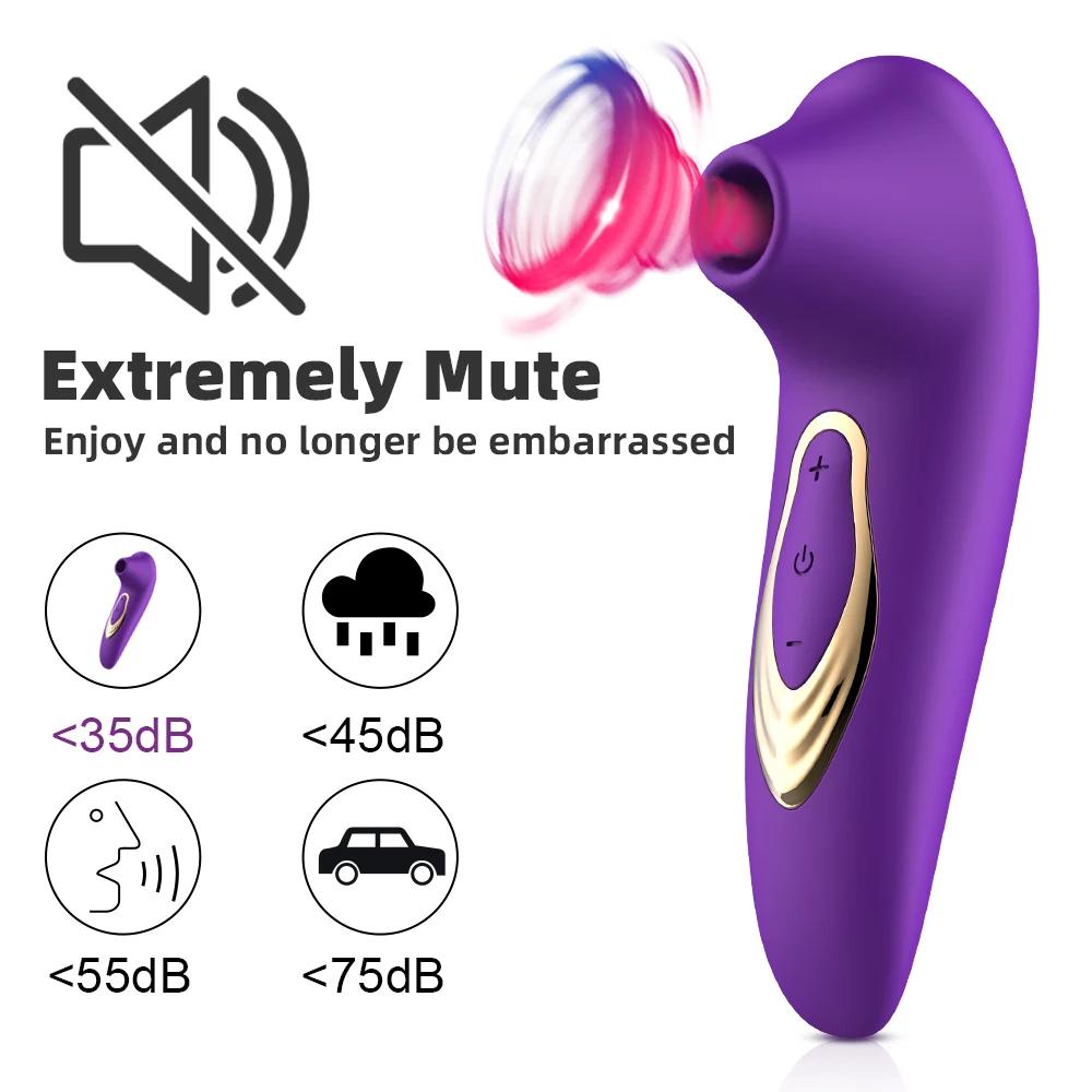 G Spot Sucking Clitoral Sucker Vibrator Nipple Clitoris Massage Stimulator Female Masturbator Erotic Sex Toy For Women Adult 18