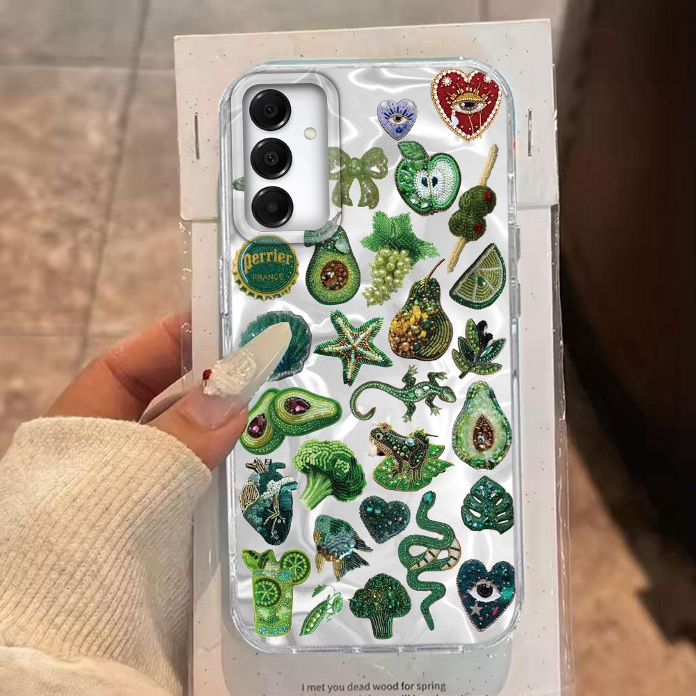 Purple Face Sun Stars Phone Case for Samsung Galaxy A55 A56 A36 A26 A16 A53 A06 A14 A24 A34 A54 A15 A25 A35 A12 Women Girl Cover