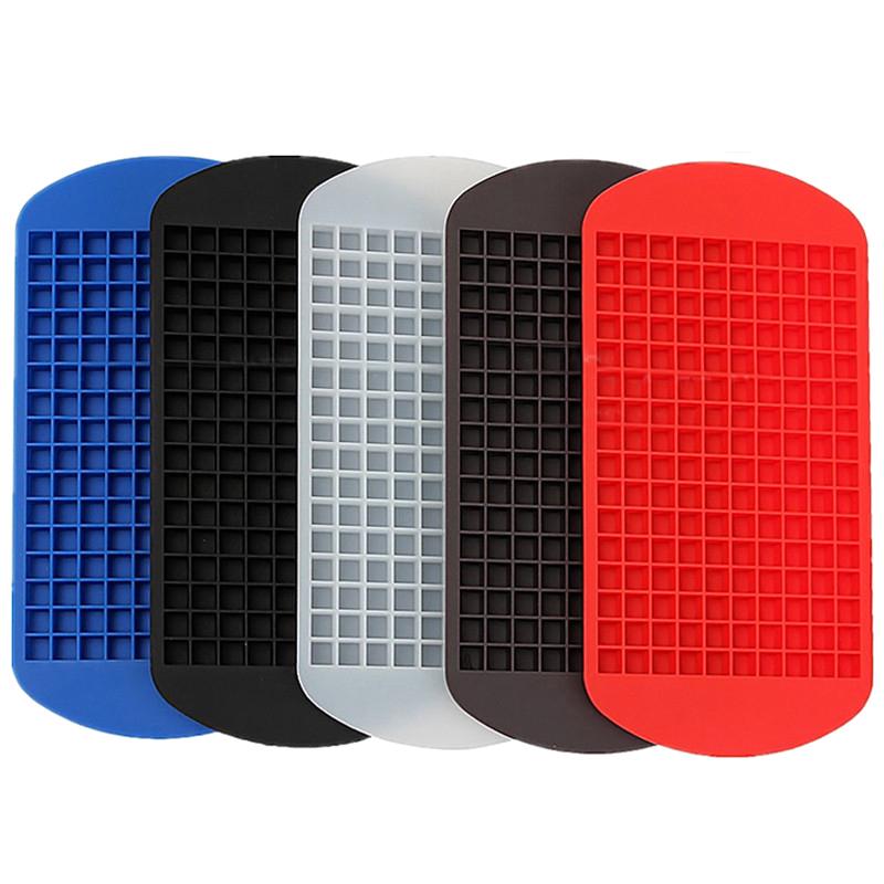 Ice Cube Tray 160 Grids 1X1Cm Silicone Fruit Ice Cube Maker Diy Creative Mold