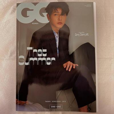 [USED] GQ KOREA June 2021 Issue Song Joong-ki, Taemin, Song Kang