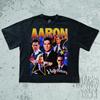Vintage Aaron Hotchner Retro 90s 2000s Throwback T Shirt Y2k Aesthetic Criminal For Fans Vintage Slightly Comfortable