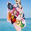 Superhero Parade Beach Towel, Super Soft Microfiber, Gift for Her/Him, Birthday, for Pool, Beach, Travel, Home Decor Fan gifts
