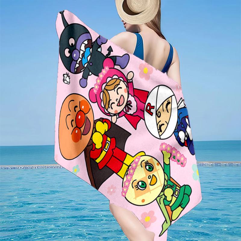 Superhero Parade Beach Towel, Super Soft Microfiber, Gift for Her/Him, Birthday, for Pool, Beach, Travel, Home Decor Fan gifts