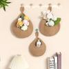 Handmade Macrame Hanging Fruit Basket Wall Decor Creative Nest Net Storage Bag Kitchen Organizer
