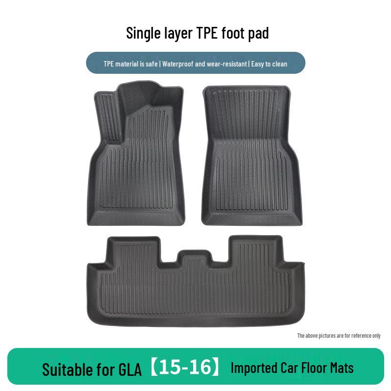 TPE Rubber Floor Mats for Mercedes GLA 15-16