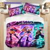 Vibrant Fantasy Trio Three-piece set(1 * duvet cover + 2 * pillowcase, without core)Soft and comfortable Duvet cover and pillowcase