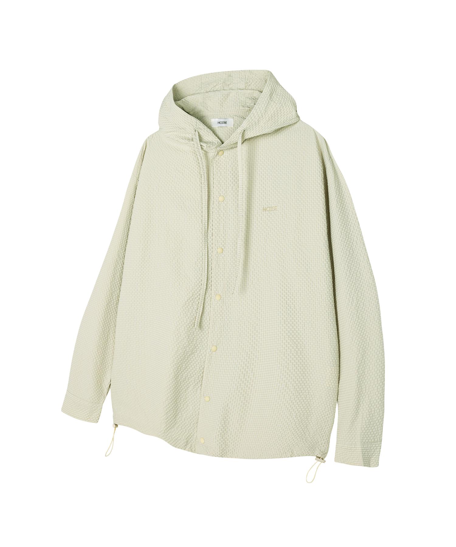 Noise String Hoodie - Beige Beige/M