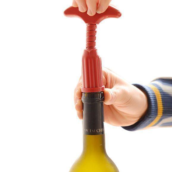 Multi Functional Wine Opener and Wine Opener Plastic Red Wine Bottle Opener Enlarge and Thicken The Portable Bottle Opener