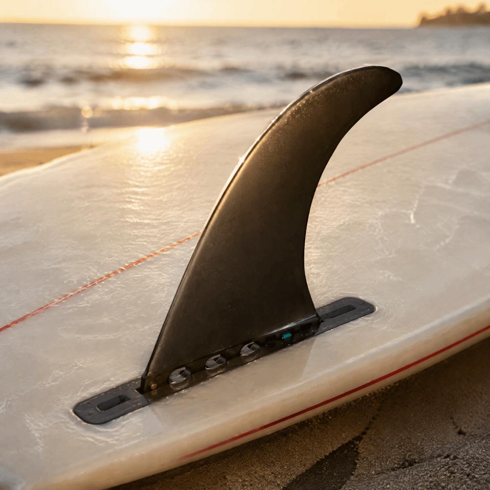 Quick Release Surfboard Fins Secure Round Surfing Fin Secure Design Replacement Fin  Water Sports