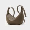 Hifashi Cow Genuine Leather Half Mo Shoulder Bags Women Underarm Crossbody Hobo Bags Soft Casual Ladies Handbags Daily Purse