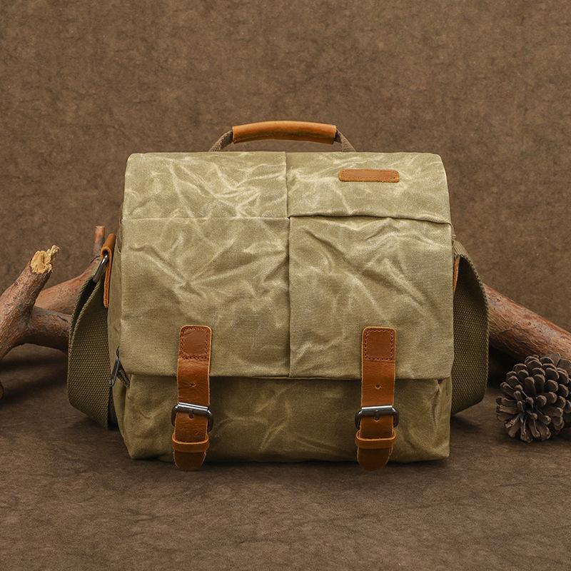 Seven-Color Cotton Shoulder Oblique Span Bag Slr Photography Digital Camera Bag Slr Camera Bag Waterproof Canvas Slr Bag