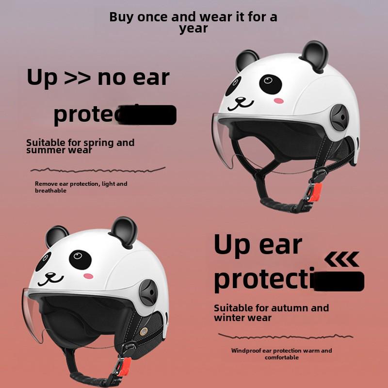 3C Certified Kids' Helmet for Electric Cars, Ages 3-12, All-Season, Unisex