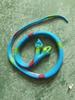 Two-headed Snake Funny Scary Tricky Prank Joke Novelty Toy 2PCS/set 75CM Simulation Rubber Soft Fake Snake Toys For Adult Boys