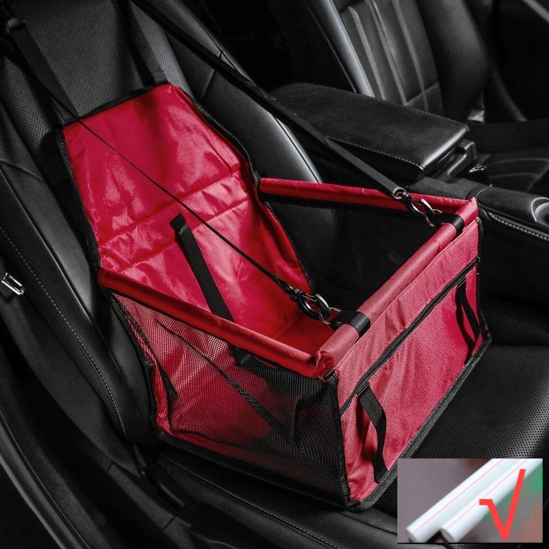 Pet Dog Car Carrier Seat Bag Waterdichte mand Opvouwbare hangmat Pet Carriers Tas voor kleine katten Honden Veiligheid Reizen Mesh tas