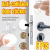 6pcs Self-Adhesive Door Stopper Handle Bumpers Silicone Mute Anti-Shock Protection Porte Pad Home Decoration Wall Protection