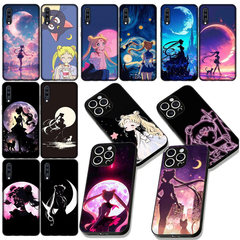 Anime S-sailors Girl S-Sailormoons Moon Cover for Motorola Moto G86 G14 G35 G34 G45 G55 G67 G75 G85 G24 G15 G54 G57 Power Case