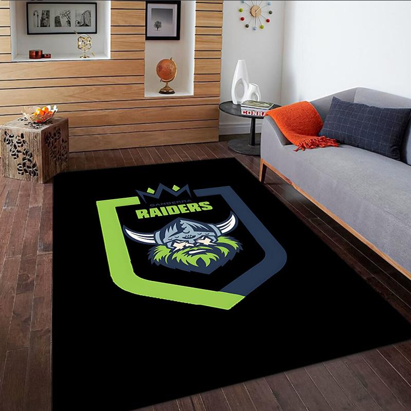 Raiders Team Spirit Carpet, Kitchen Rugs, Yoga Mat, Non-Slip Mats, Rug for Bathroom, Living Room Bedroom, Camping Rugs Christmas Gift