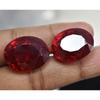60 Ct NATURAL Bloody RED Ruby A+CERTIFIED Oval Loose Gemstone Pair 20x15 mm Size YY-987