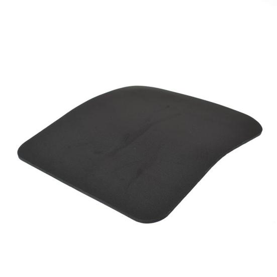 Ensfarget anti-skli komfort håndleddsstøtte Musematte Musematte for bærbar PC