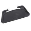 Car Steering Wheel Desk Multi Functional Portable HDPE Steering Wheel Food Table for SUV Truck Bus MPV Eating Working Black
