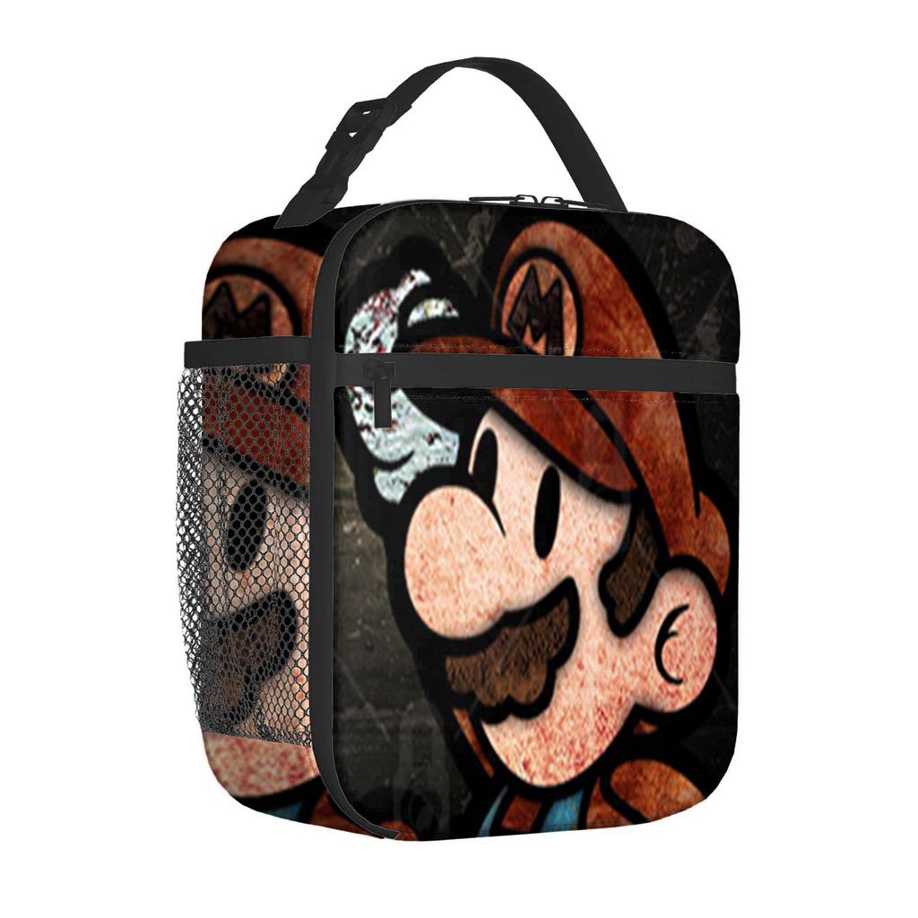 Cartoon Lunch Bag Bento Bag Fully Printed 3D Digital Thermal Insulation Bag Portable Outdoor Children'S Picnic Bag