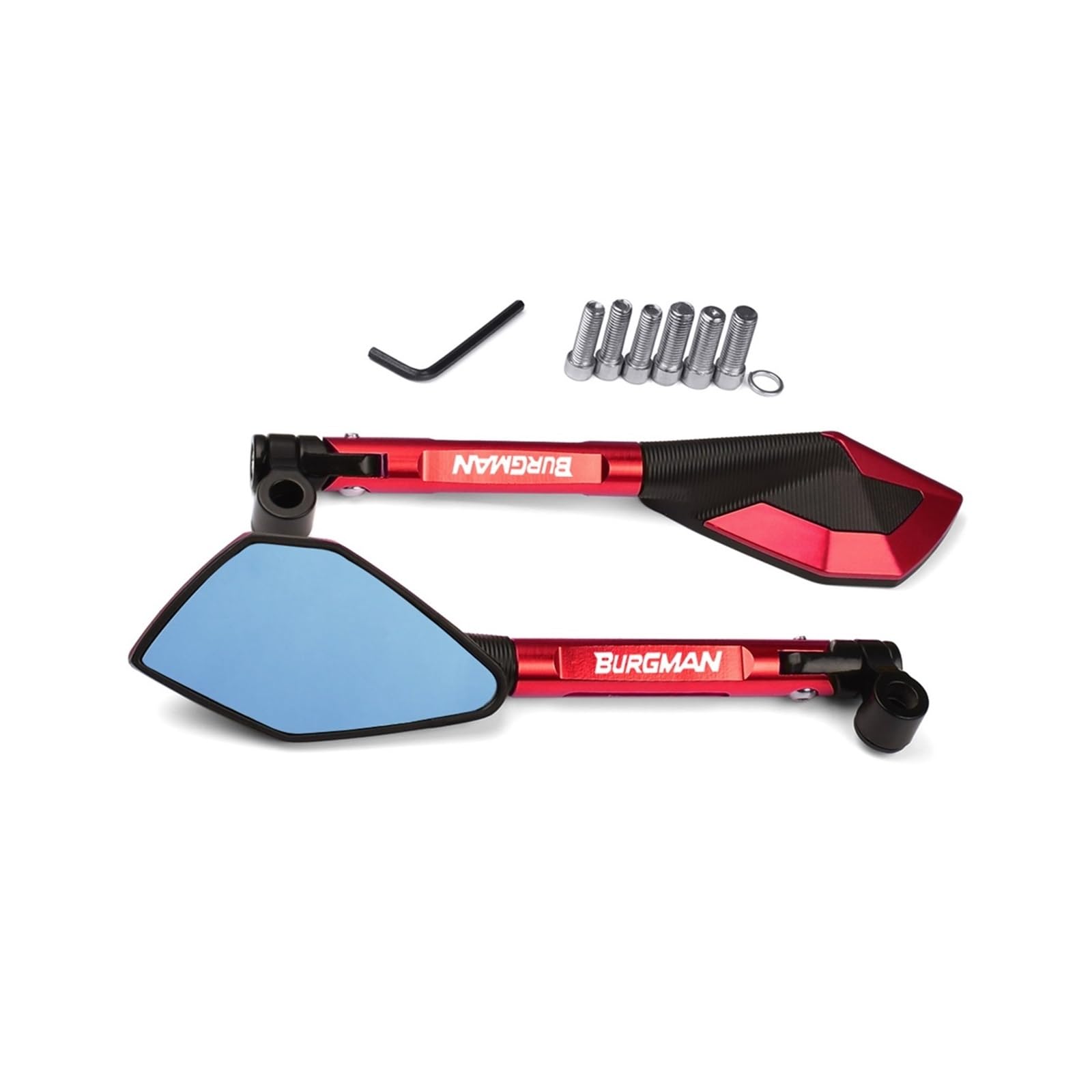 Зеркало мотоциклетное, Зеркало мотоциклетное, Suzuki Bergman AN125 AN250 AN400 AN650 AN 650 Bergman 400 One size