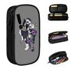Murder Drones Pencil Case New Anime N and Uzi Doorman Pen Holder Bag Girl Boy Big Capacity Students School Gift Pencil Box