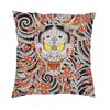 Goro Majima'S Hannya Cushion Cover Double Side Print Yakuza Floor Pillow Case For Living Room Cool Pillowcase Home Decorative