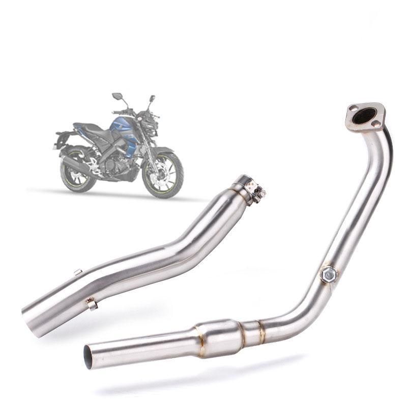 MT15 R15 V3 V4 Motorcycle Exhaust System Stainless Steel Pipe Header Pipe For Yamaha MT15 R15 V3 V4 2017-2024 MT15 V4-A
