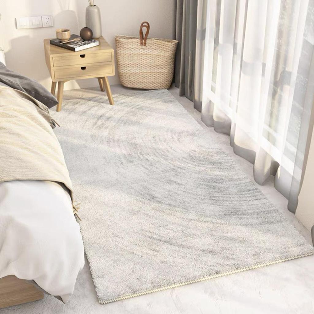 Luxuriöser Imitat-Kaschmir Teppich mit Rutschstopp für Wohnzimmer, Schlafzimmer oder Kaffeetisch