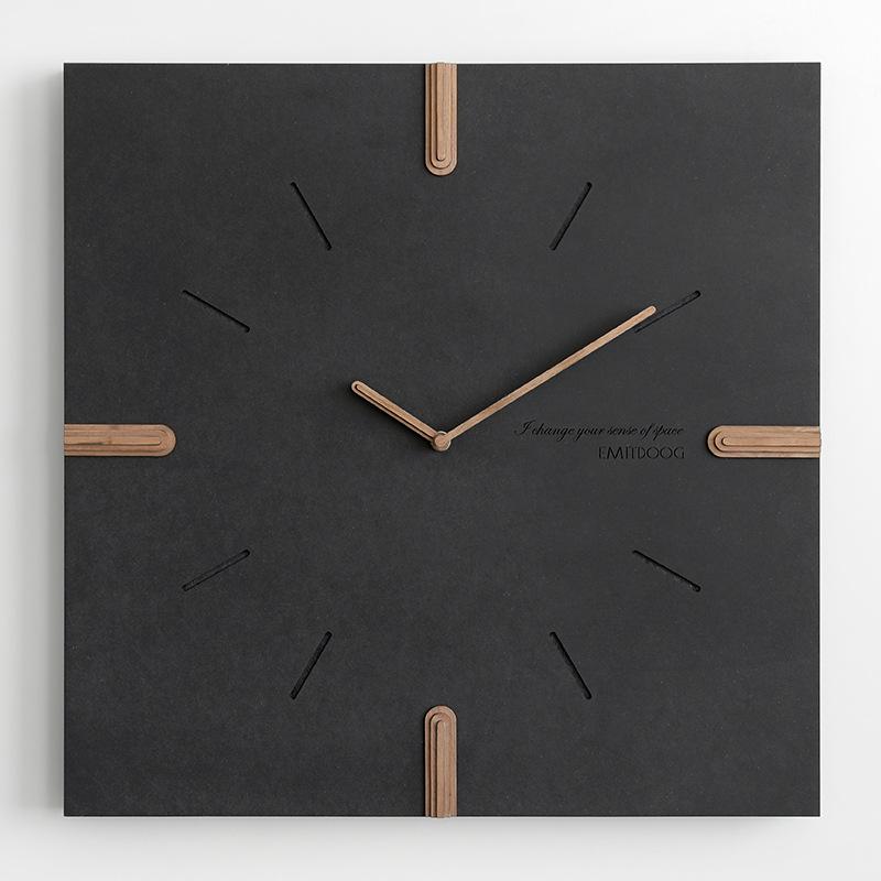 Modern Wall Clock Living Room Wall Watch Minimalist Bedroom Round Silence Clock Nordic Entrance Hall Decoration Accessories