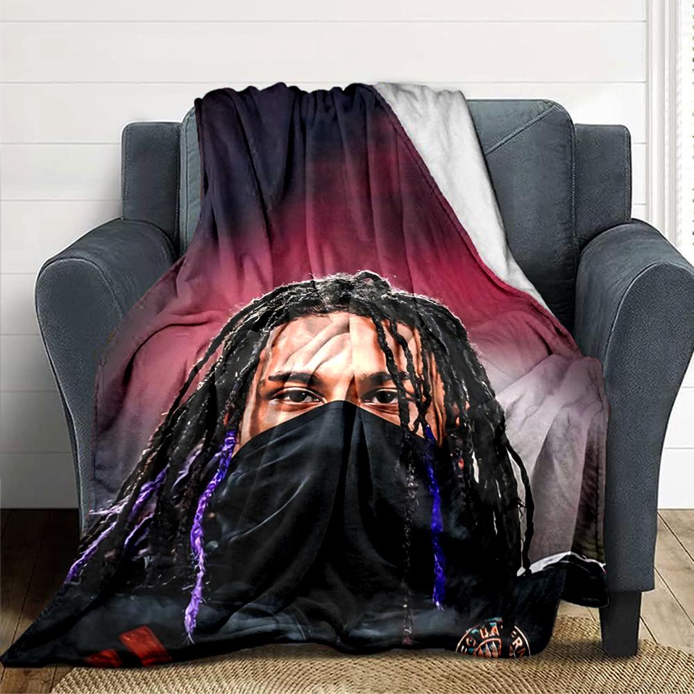 Michael Olise Player Season Blankets Flannel Printed Breathable Warm Throw Blanket for Home Office Bedspreads 0708a45