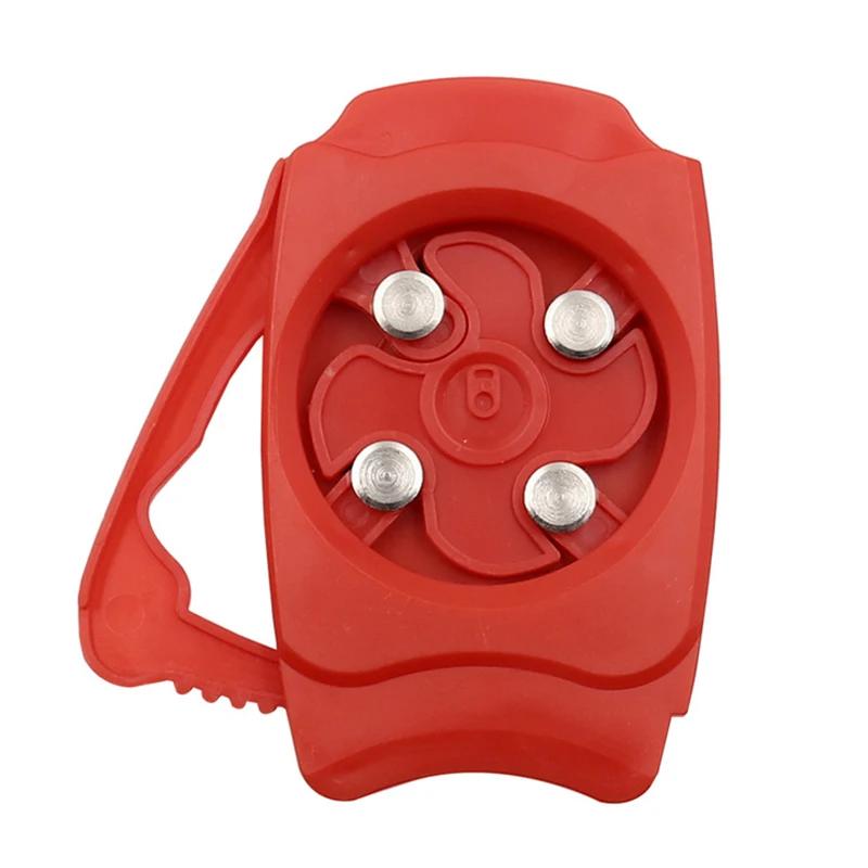 

Портативный открывалка для бутылок из нержавеющей стали, открывалка для пивных банок, инструменты для открывания банок с напитками, открывалка для бутылок, бары, принадлежности для вечеринок, abridor de garrafa красный