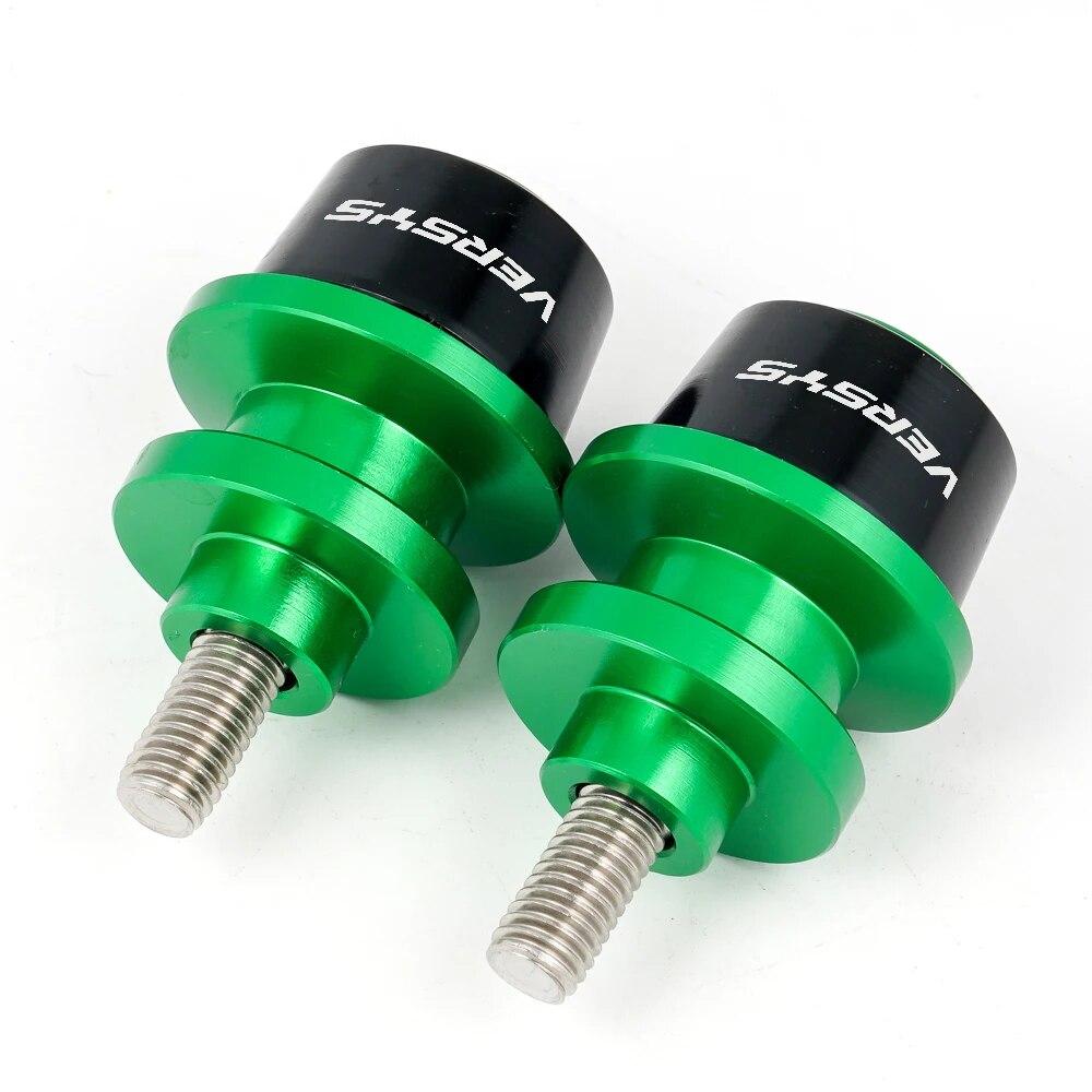 8MM Motorcycle High Quality CNC Swingarm Spool Sliders For Kawasaki Versys 650 1000 X300 2008 -