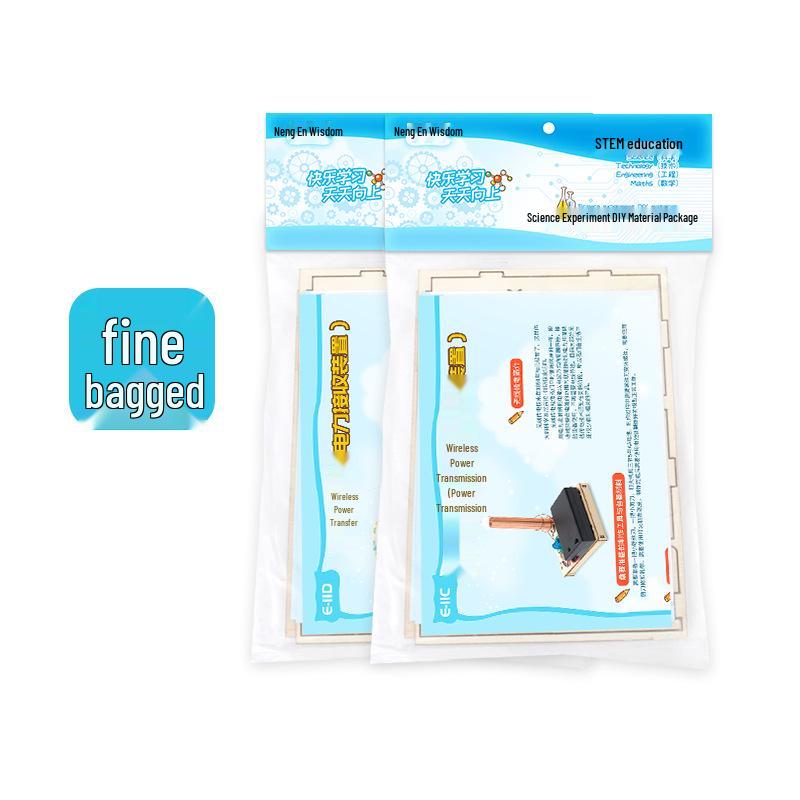DIY Wireless Power Transmission STEM Kit for Junior High and Elementary Students