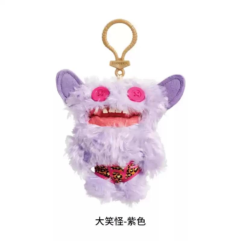 Genuine Fuggler Teeth Monster Plush Doll Toys Funk Teeth Treasure Ugly Monster Funny Toy Backpack Pendant Adult Kids Toy Gifts