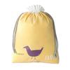 Double Layer Waterproof Drawstring Bag Travel Storage Pouch for Underwear Socks Cute Cartoon Dirty Clothes Laundry Bag 1PC