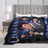 Chayanne Singer Warm Soft Blanket  Camping Plush Throw Blanket Funny Outdoor Flannel Bedspread Sofa Bed Cover