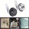 Drawer Combination Lock, File Cabinet Drawer Lock, Electrical Box Mailbox Lock, Zinc Alloy Tumbler Lock Mechanism