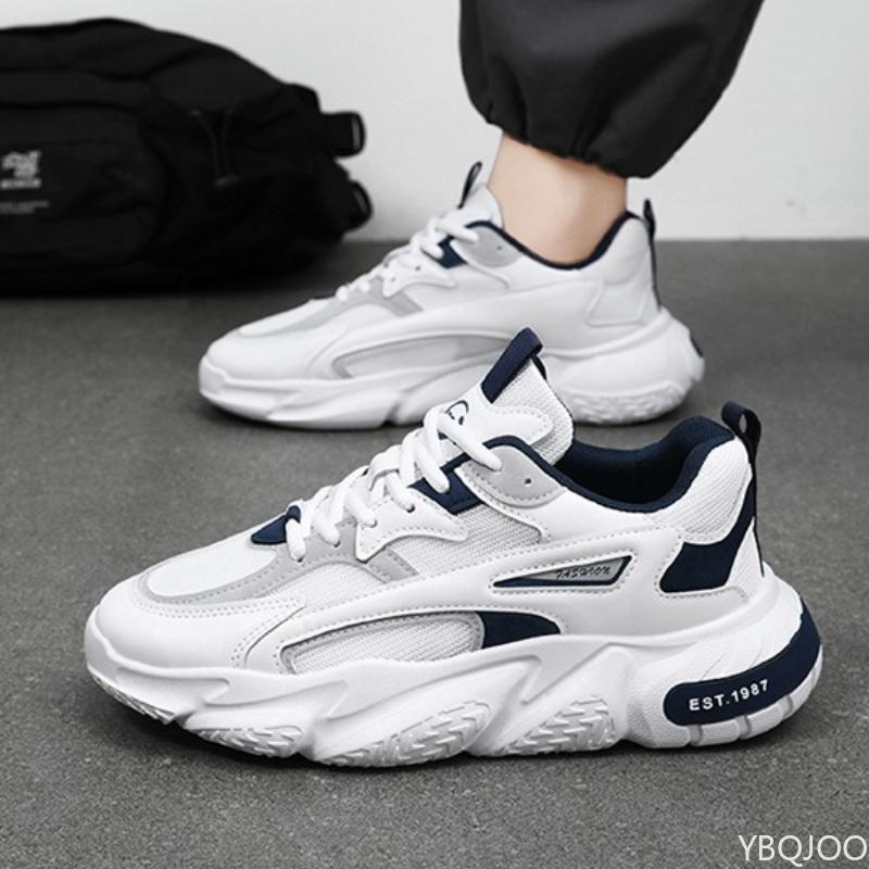 Spring Autumn New Lightweight Breathable Mesh Shoes Fashionable Versatile Thick soled sneakers Casual Comfortable Running Shoes