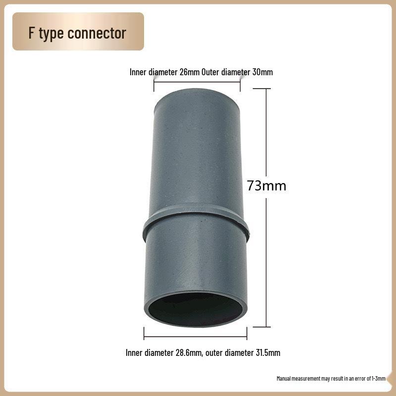 Universal Vacuum Cleaner Hose Connector & Reducer Adapter
