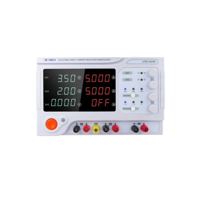 eTM-3305D Single Channel Linear Adjustable DC Power Supply (CN Version)