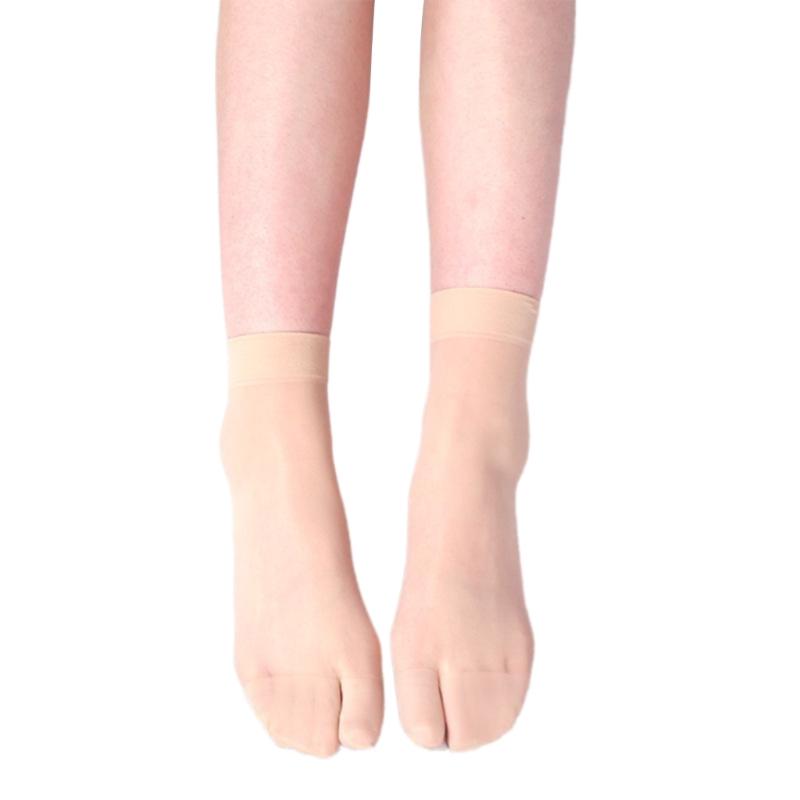 Dames Doorzichtige Enkelsokken Anti-scheur Comfortabel Onzichtbaar Ultra Dun Split-teen Slippers Sokken voor Dagelijks Gebruik