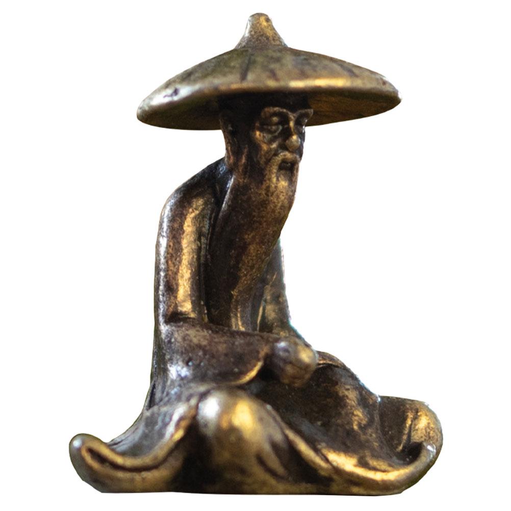 

Статуэтка «Сад фей» Статуэтка сидящего рыбака Рыболовный декор Декорации из сплава Статуэтки маленькие 1.70X1.40X0.90CM