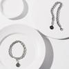 3 Bold Flat Ring Slim Layered Chain Bracelet (C2503AC1286_SV)